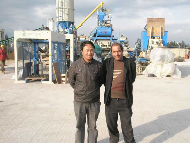 烏茲别(bié)克斯坦(tǎn)磚機客(kè)戶